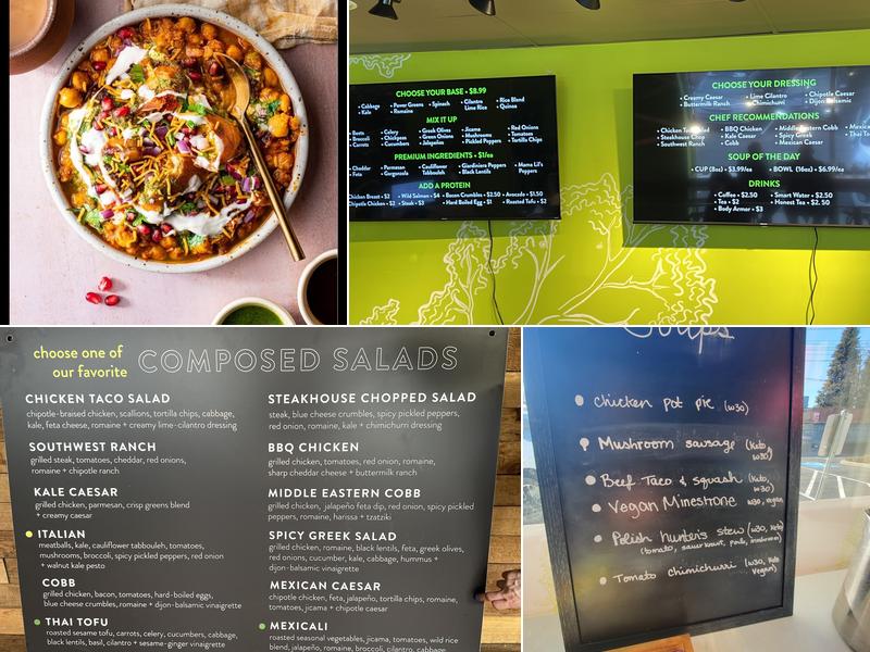 Grit City Greens Menu