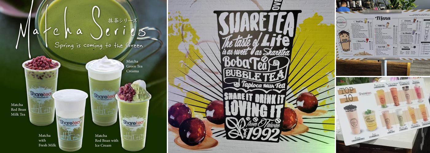 Sharetea Escondido Menu