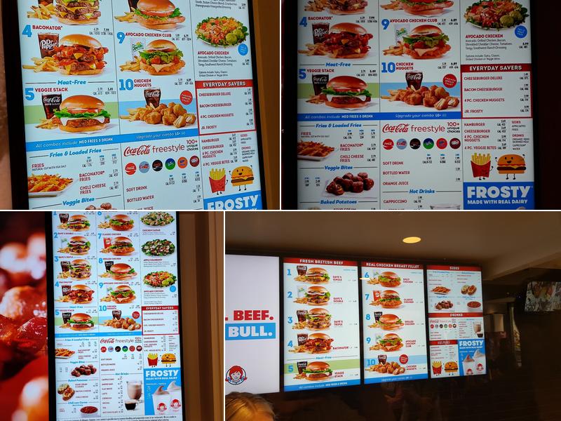 Wendy's Menu