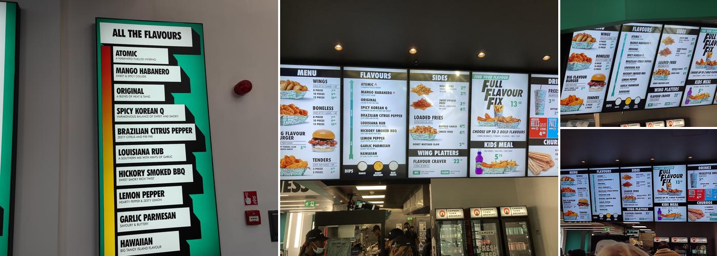 Wingstop Reading Menu