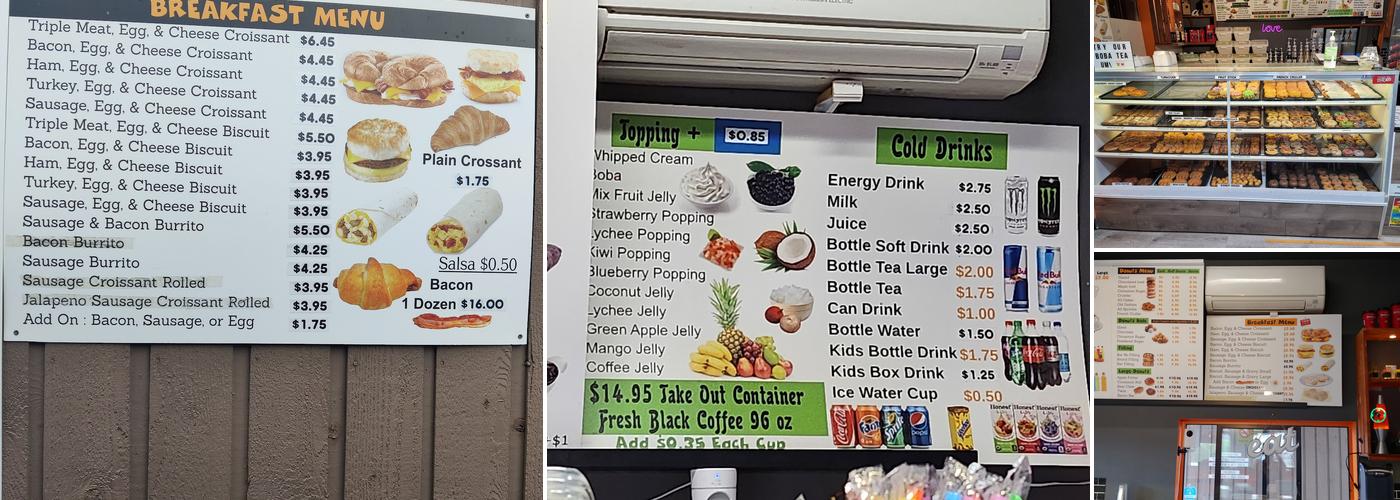 Longview Donuts LLC Menu