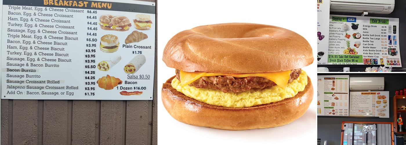 Longview Donuts LLC Menu