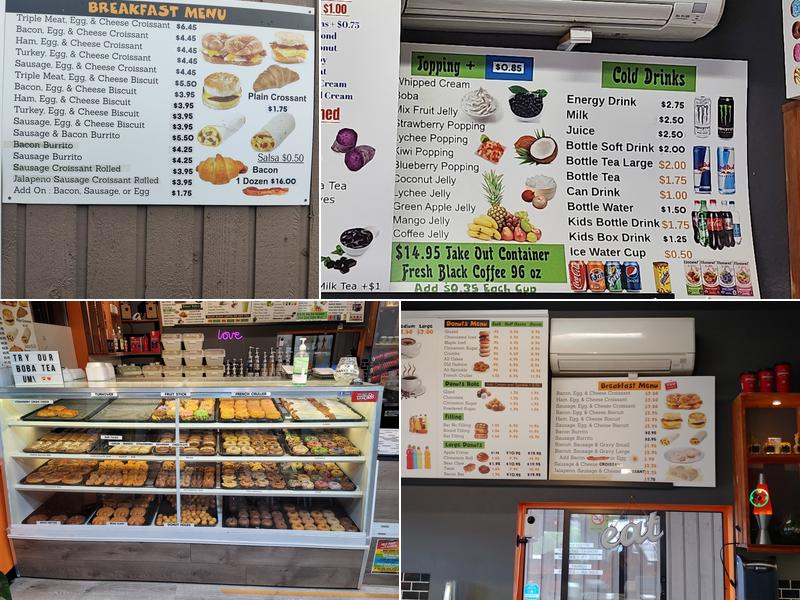 Longview Donuts LLC Menu