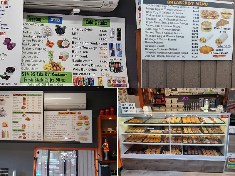 Longview Donuts LLC Menu