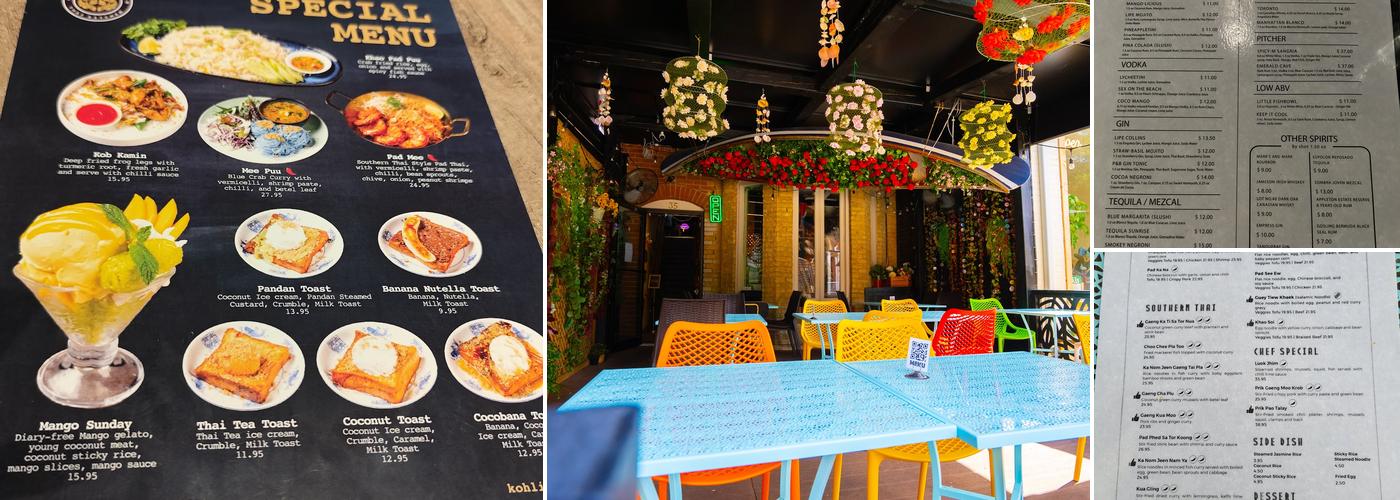 Koh Lipe Thai Kitchen Menu