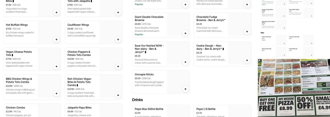 Papa Johns Pizza Menu