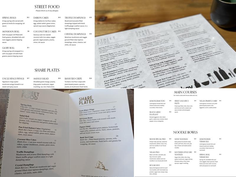 Do Chay Menu