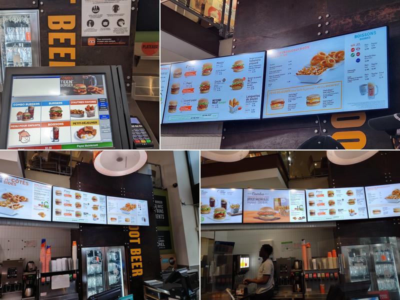 A&W Canada Menu