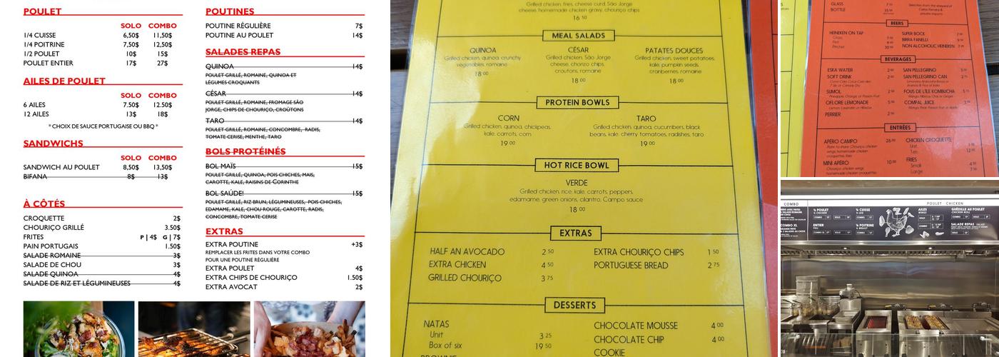 Campo Menu