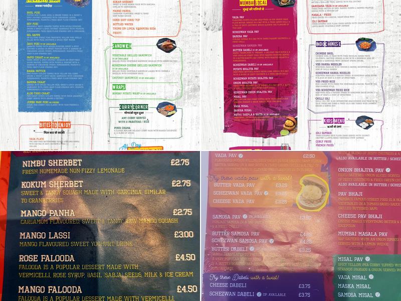 Shree Krishna Vada Pav (SKVP) Reading Menu