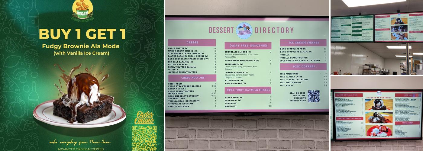 Vegan Fried Chick' UN Menu