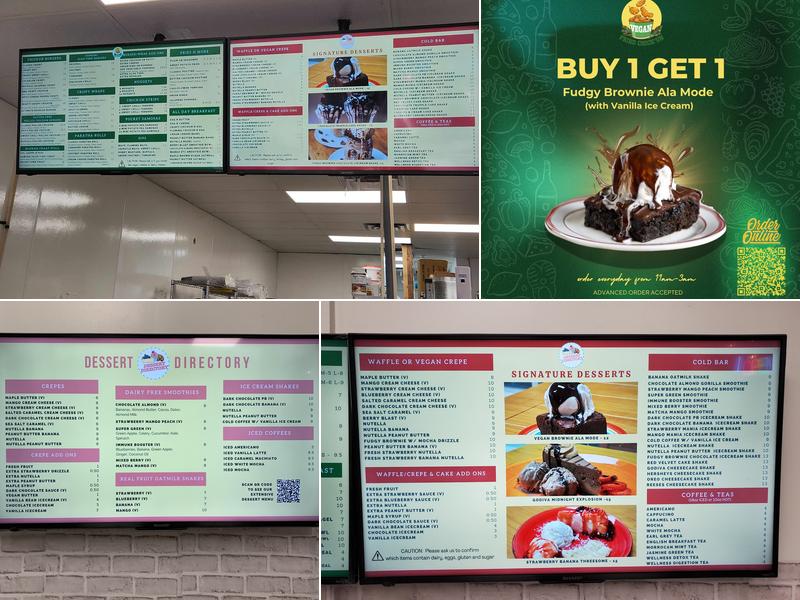 Vegan Fried Chick' UN Menu