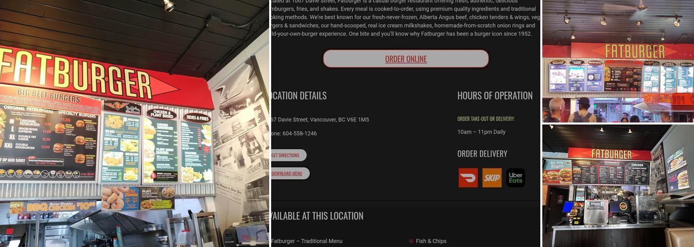 Fatburger Davie Menu