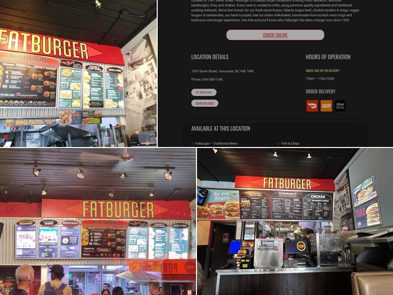 Fatburger Davie Menu