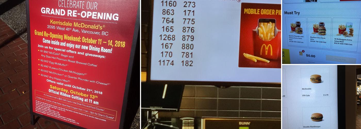 McDonald's Menu