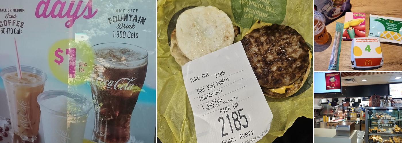 McDonald's Menu