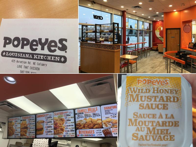 Popeyes Louisiana Kitchen Menu