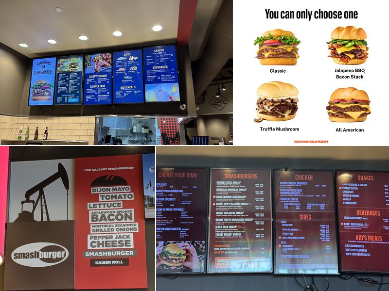 Smashburger Menu