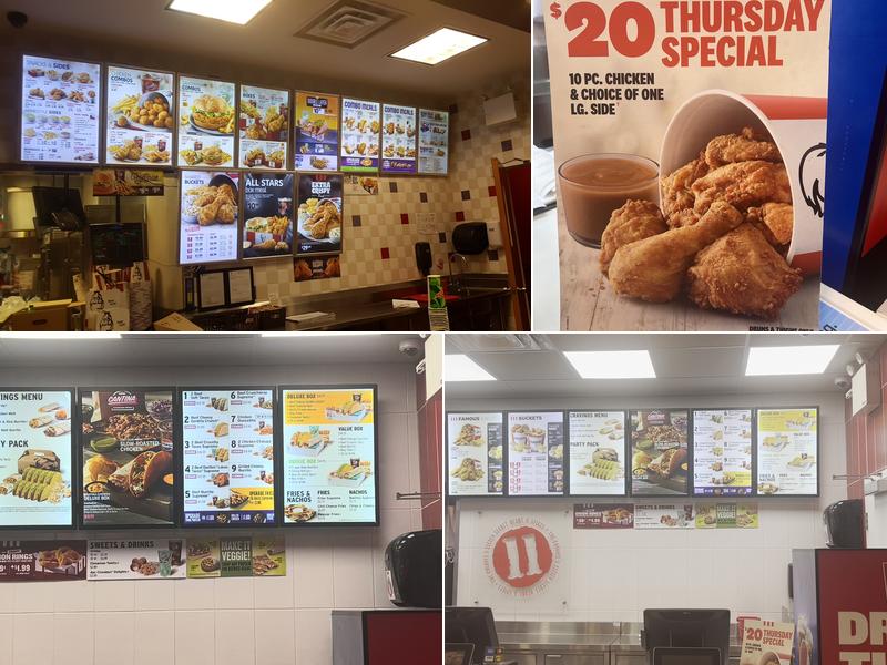 KFC Menu
