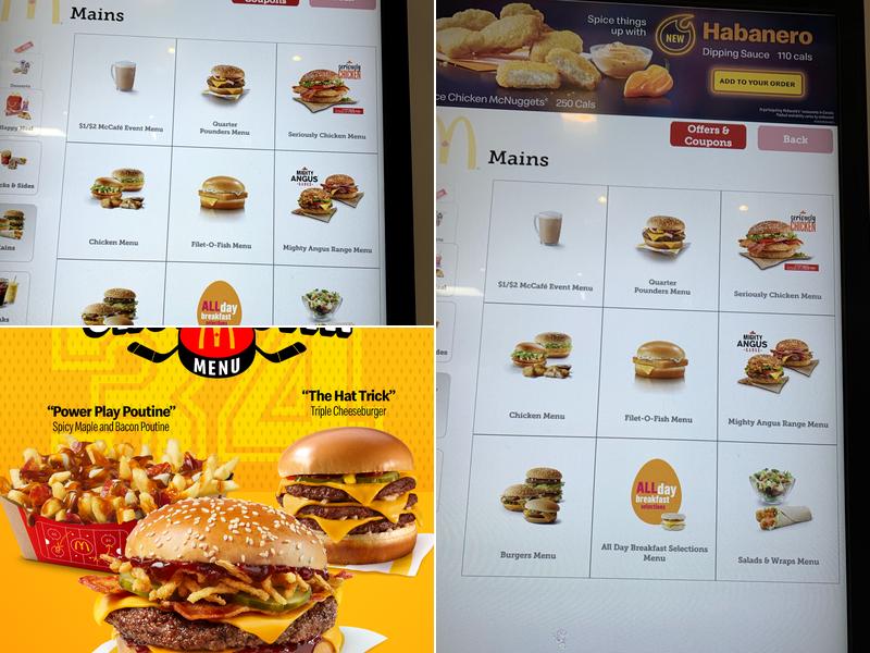 McDonald's Menu