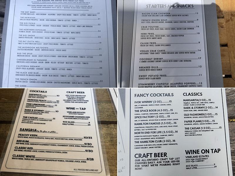 The Ship Menu