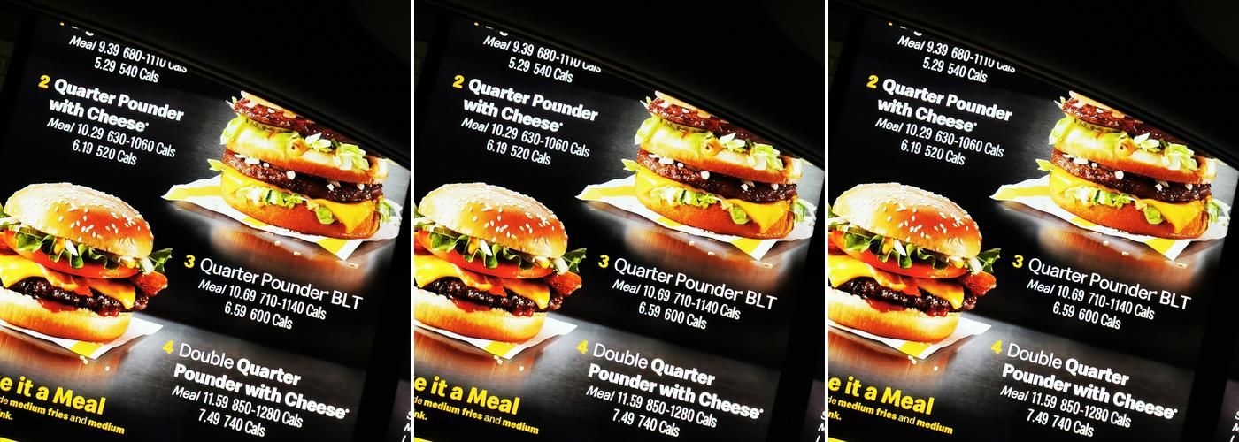 McDonald's Menu