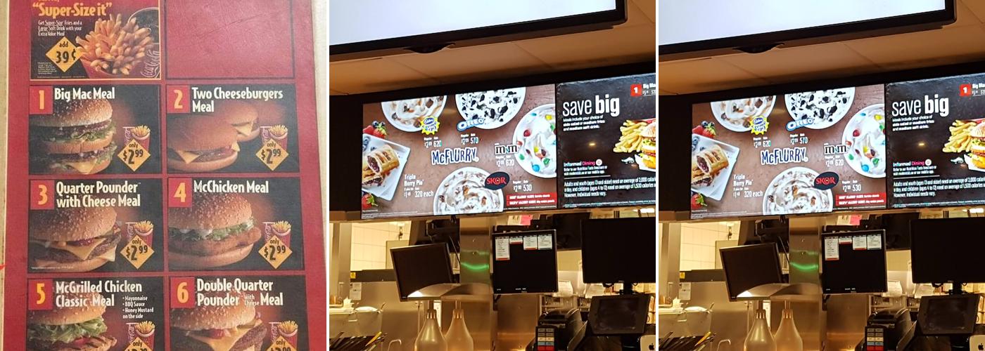 McDonald's Menu