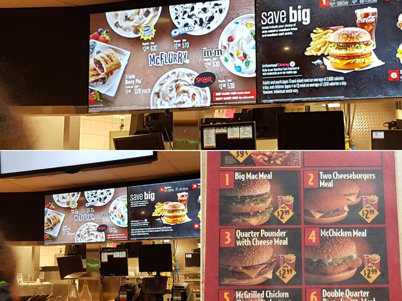 McDonald's Menu