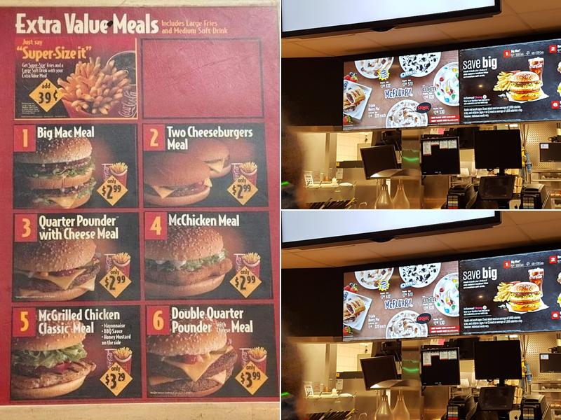 McDonald's Menu