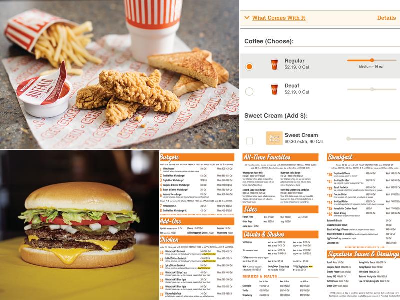Whataburger Menu