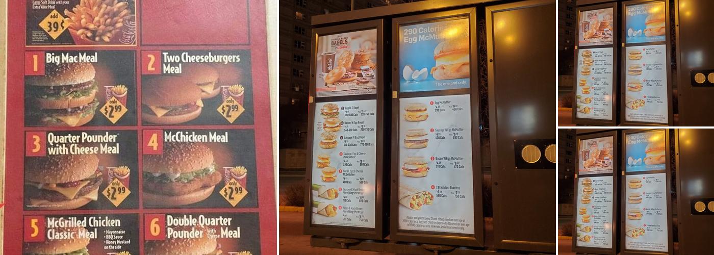 McDonald's Menu
