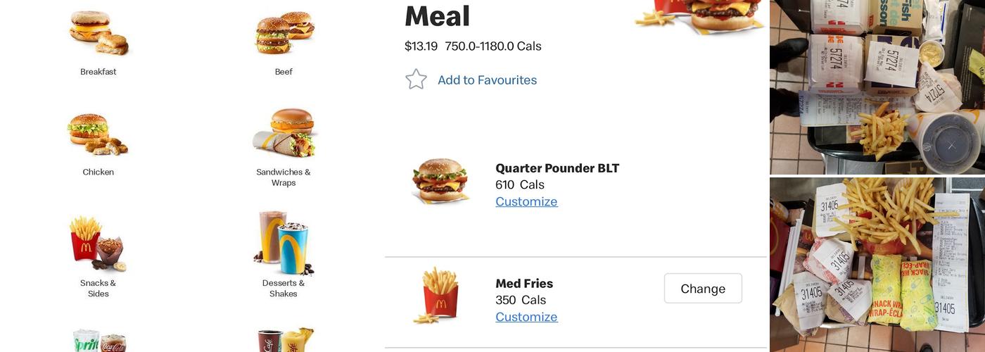 McDonald's Menu