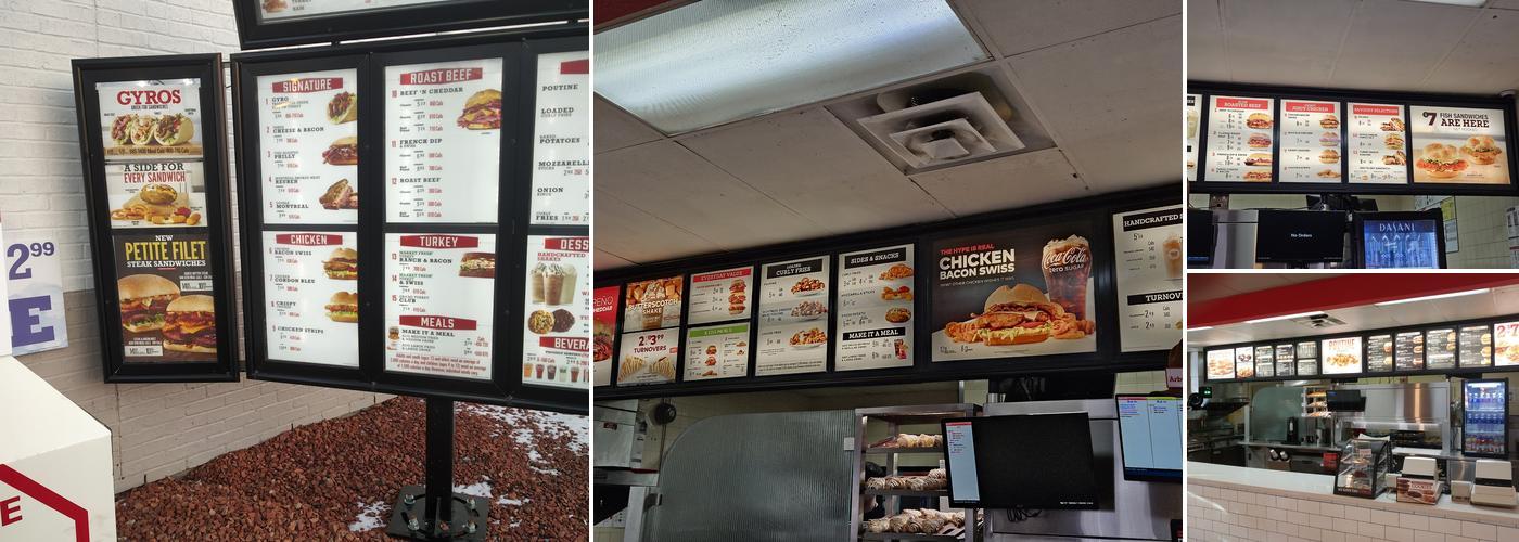 Arby's Menu