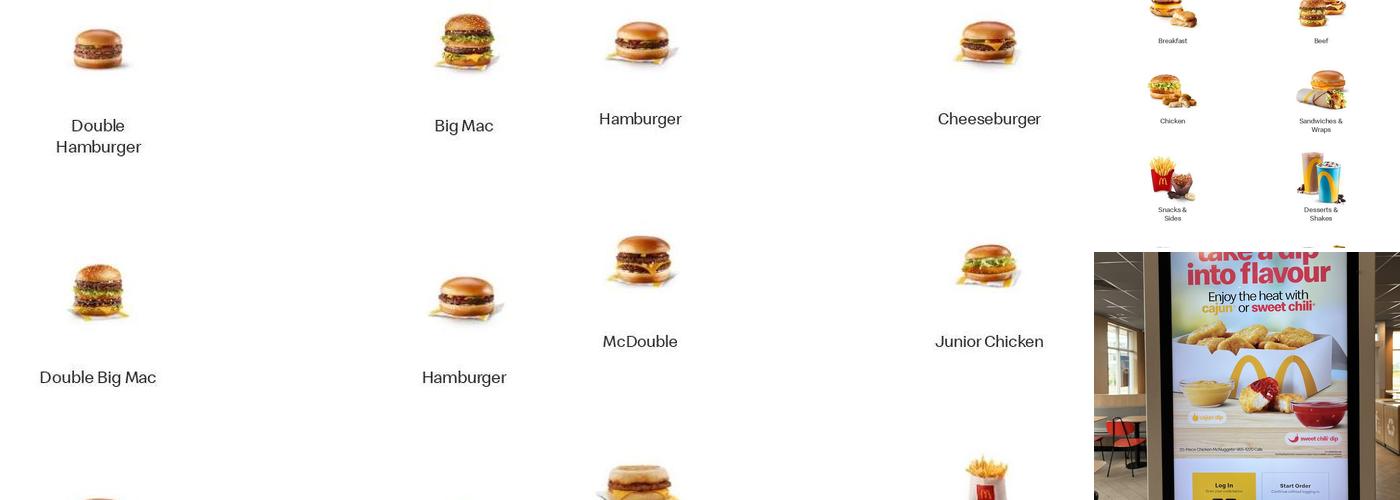 McDonald's Menu