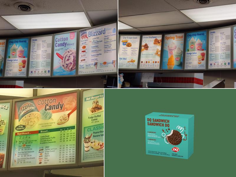Dairy Queen Grill & Chill Menu