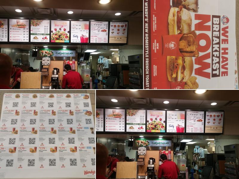 Wendy's Menu
