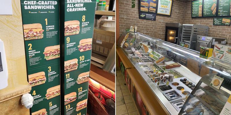 Subway Menu