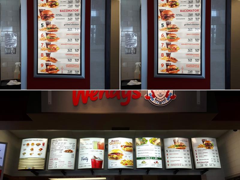 Wendy's Menu