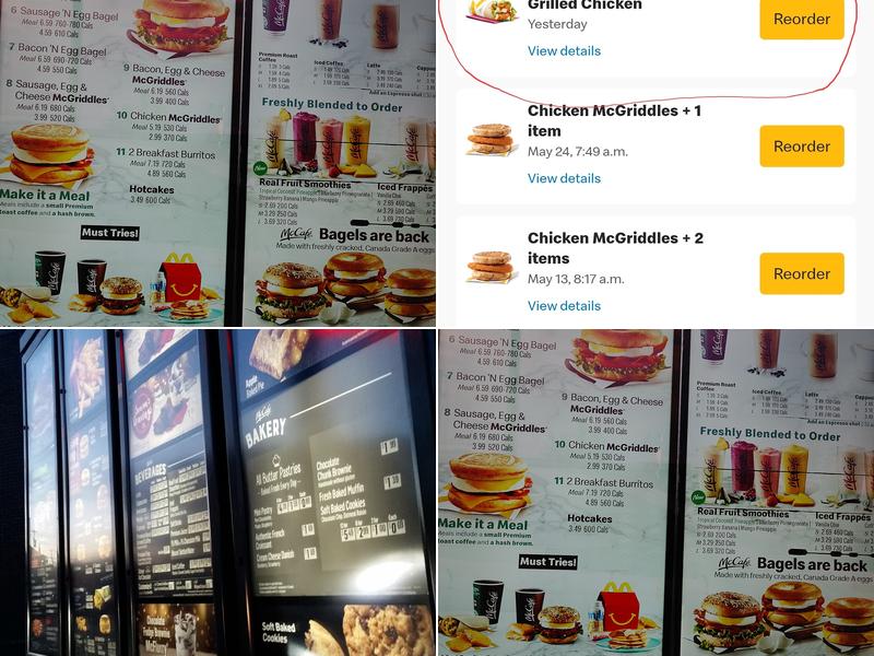 McDonald's Menu
