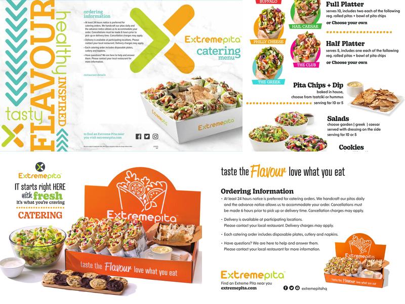 Extreme Pita Menu