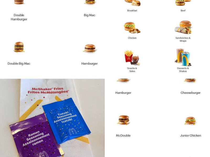 McDonald's Menu