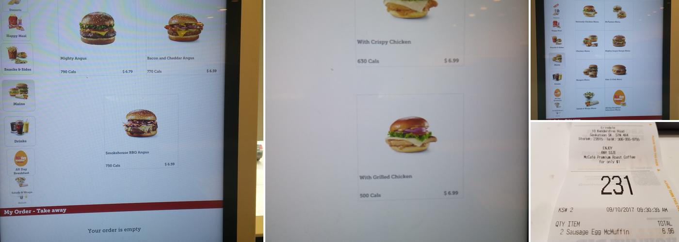 McDonald’s Menu