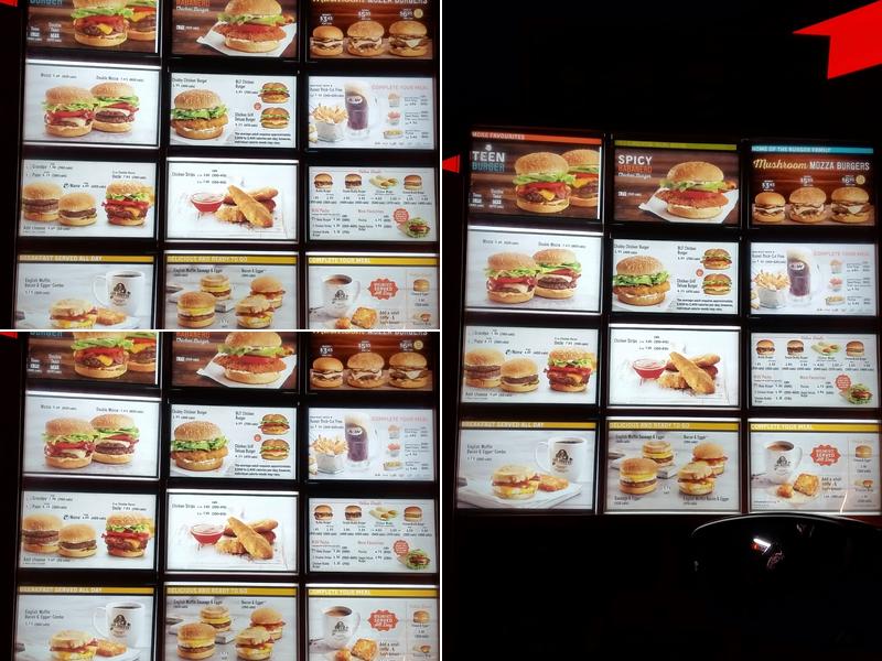 A&W Canada Menu