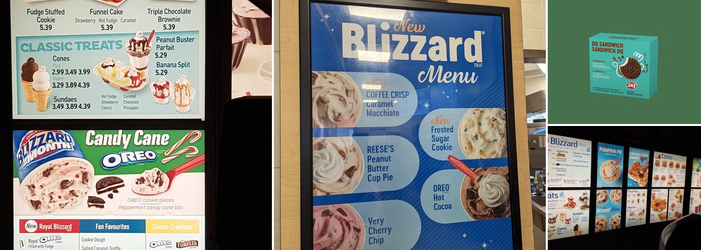 Dairy Queen Grill & Chill Menu