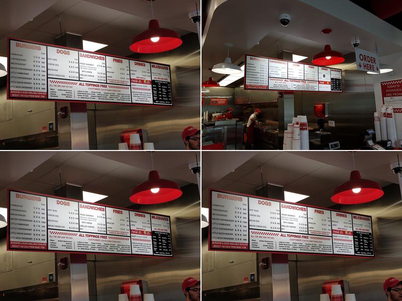 Five Guys Menu