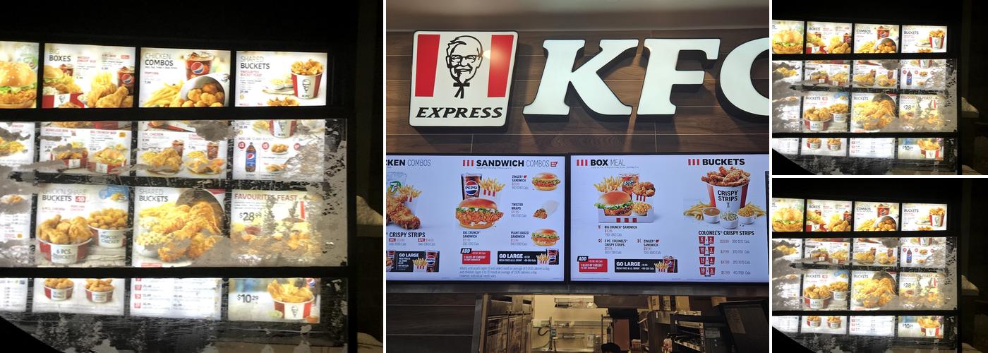 KFC Menu