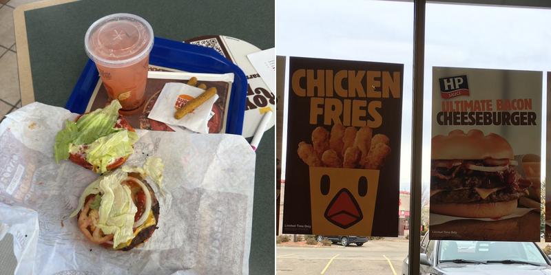 Burger King Menu