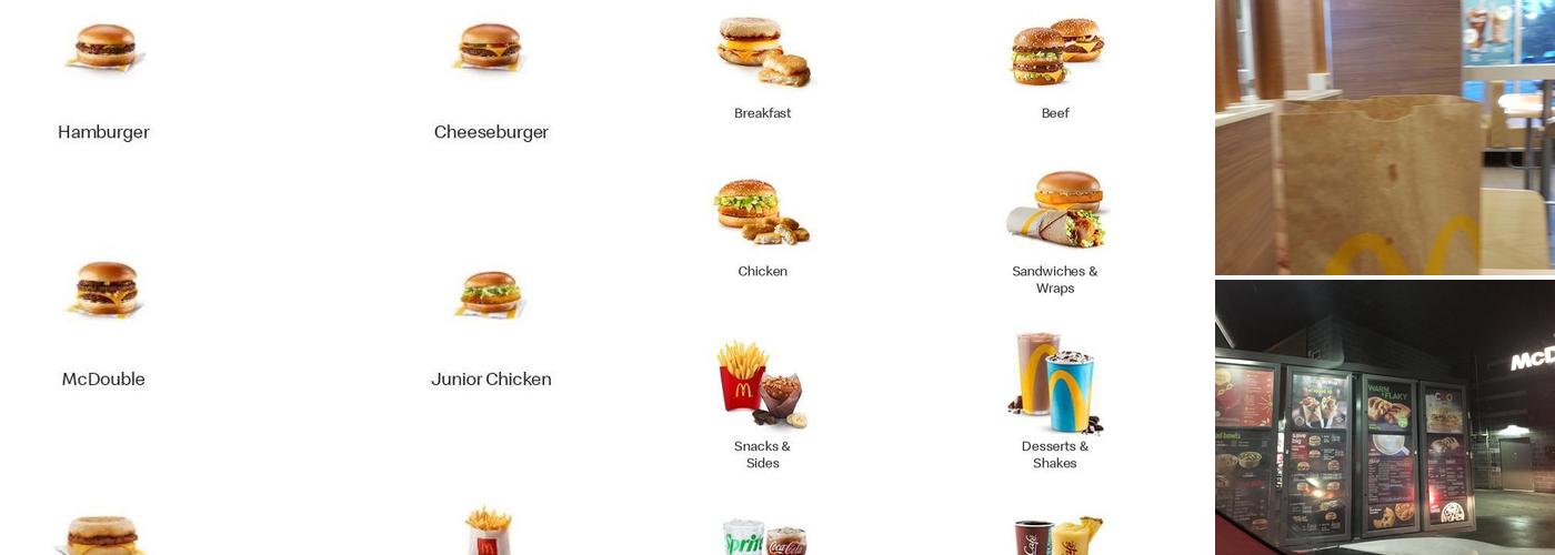 McDonald's Menu
