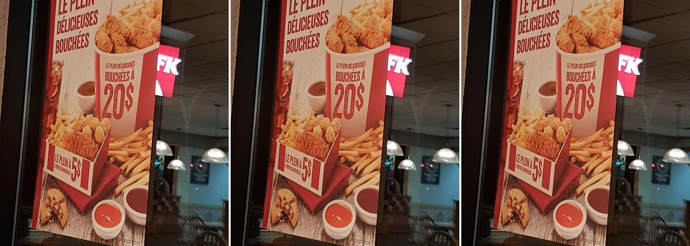 PFK Menu