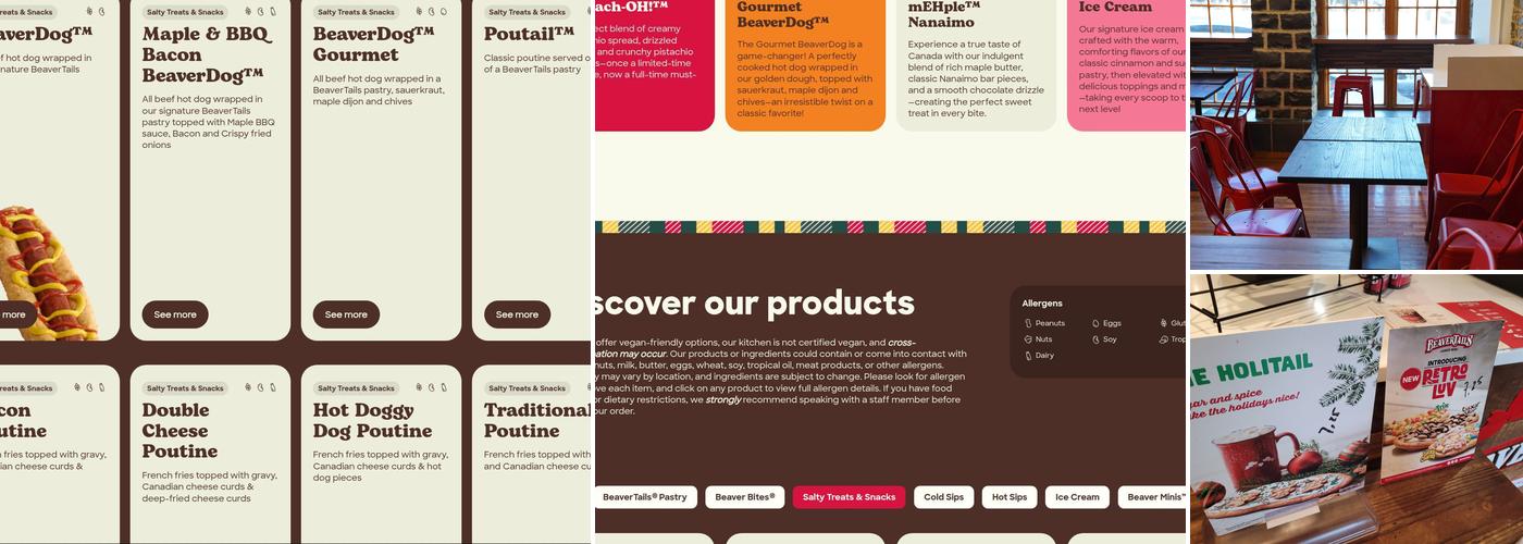 BeaverTails Kingston Menu